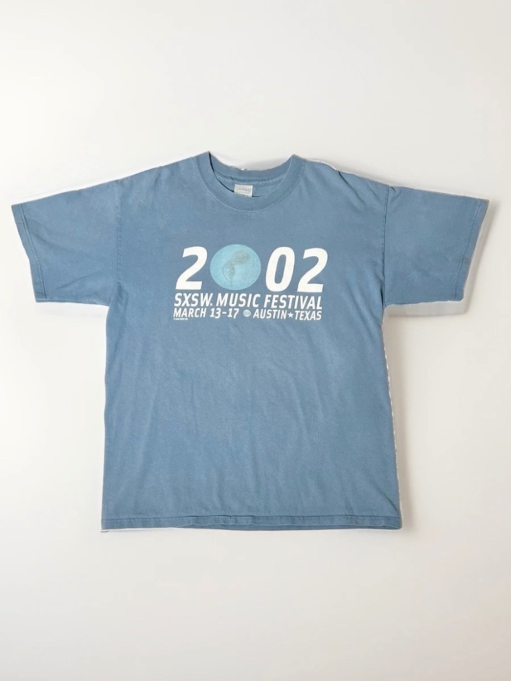 VTG 2002 SXSW Music Festival T-Shirt Austin Texas - Size L